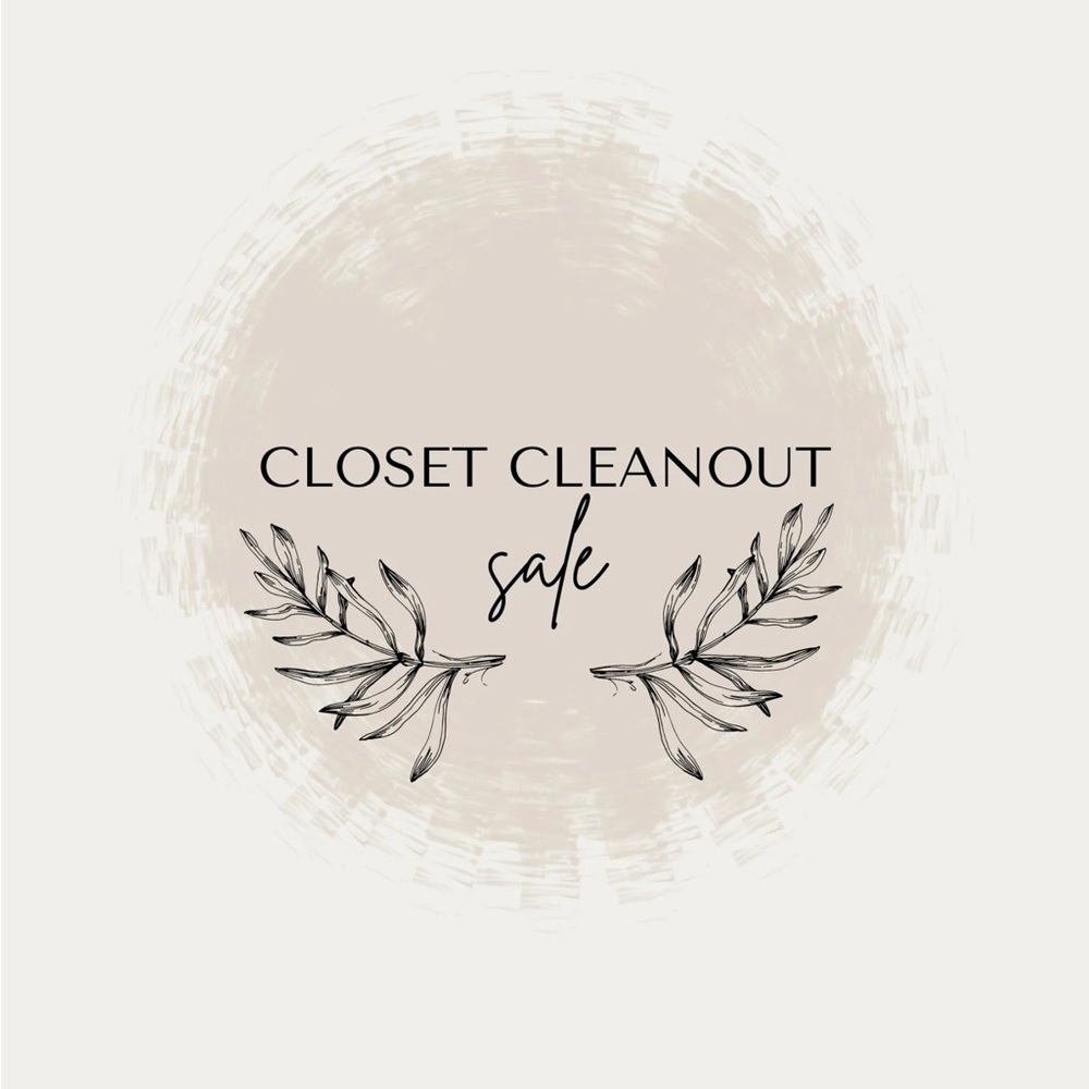 Trying to clean out closet. Reasonable offers welcomed!